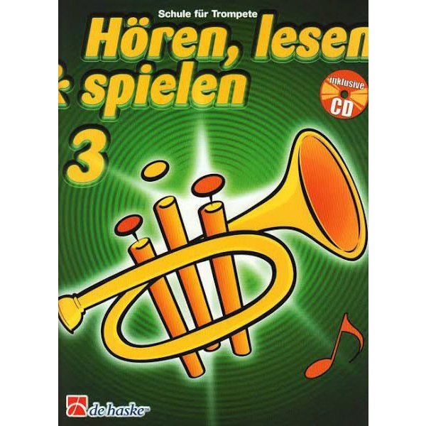 Boek Hören, Lesen & Spielen 3 Trompet | B-Stock