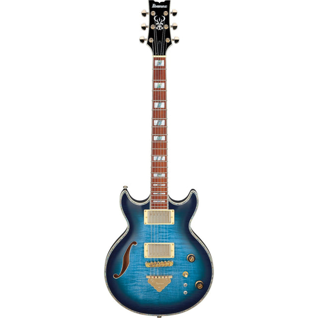 Ibanez AR520HFM Light Blue Burst semi-akoestische gitaar