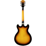 Ibanez Artcore Expressionist AS93FMAYS Antique Yellow Sunburst semi-akoestische gitaar