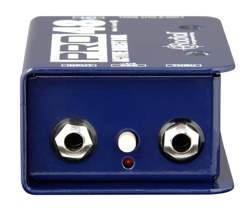Radial PRO48 Actieve DI Box voor Instrumenten