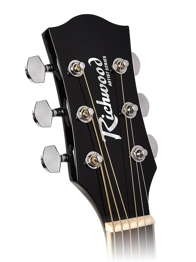 Richwood RD 12 BK Acoustic Guitar