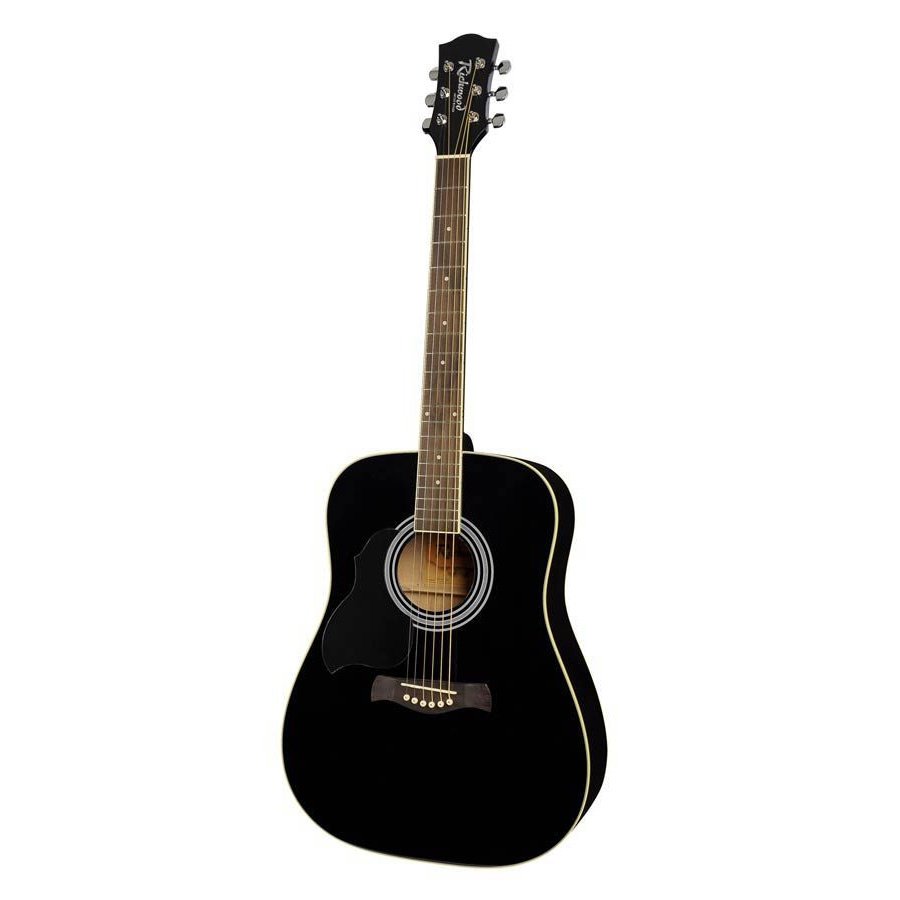 Richwood RD-12L-BK Acoustic Guitar Left Handed