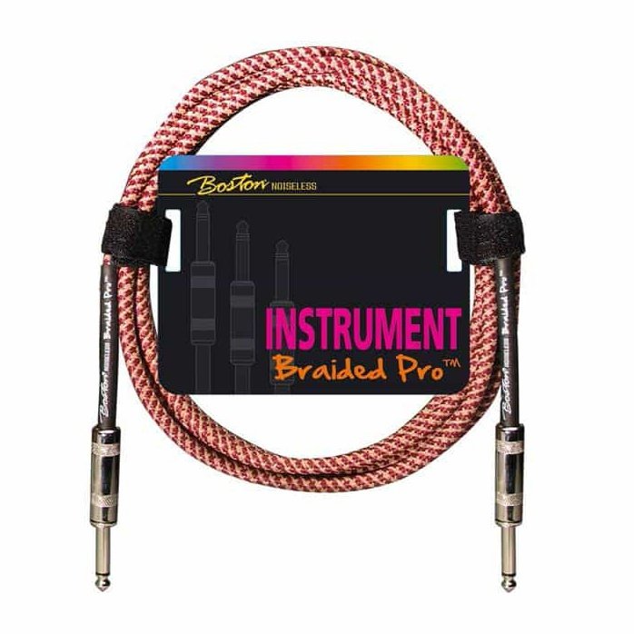 Boston GC-264-3 Braided Pro Instrument Cable 