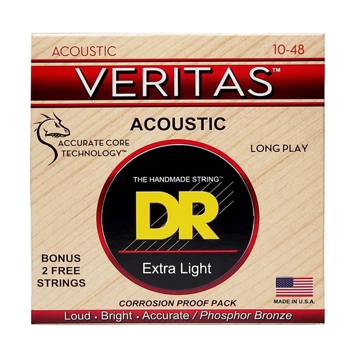 DR Strings VTA-10 Veritas Extra Light 10-48