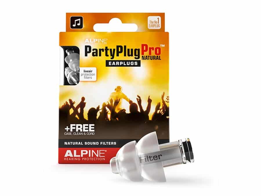Alpine ALP-PP/PRO PartyPlug Pro Earplugs Transparent