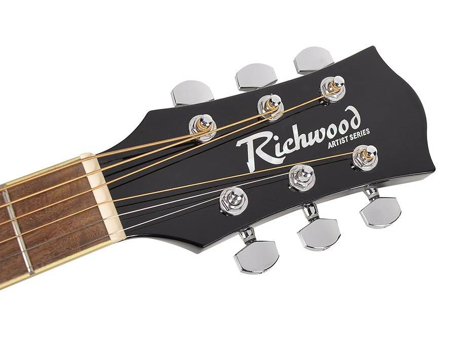 Richwood RA-12-BK Akustikgitarre