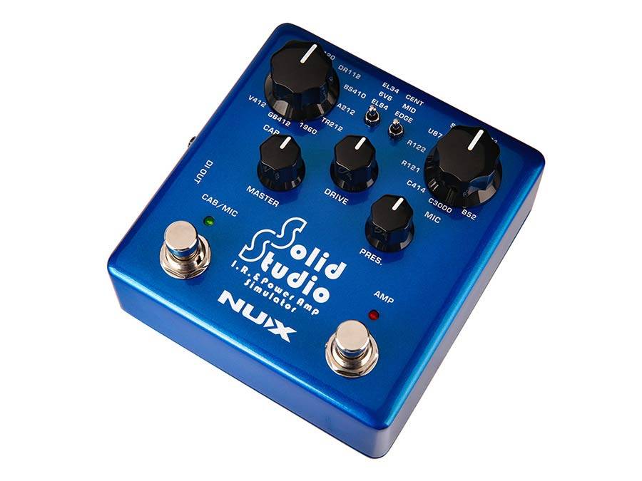 NUX NSS-5 Verdugo Series Verstärker+Gehäuse+Mikrofon-Simulator SOLID STUDIO 