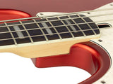 Sire Marcus Miller V7-5 Erle Bright Metallic Red E-Bass für Linkshänder