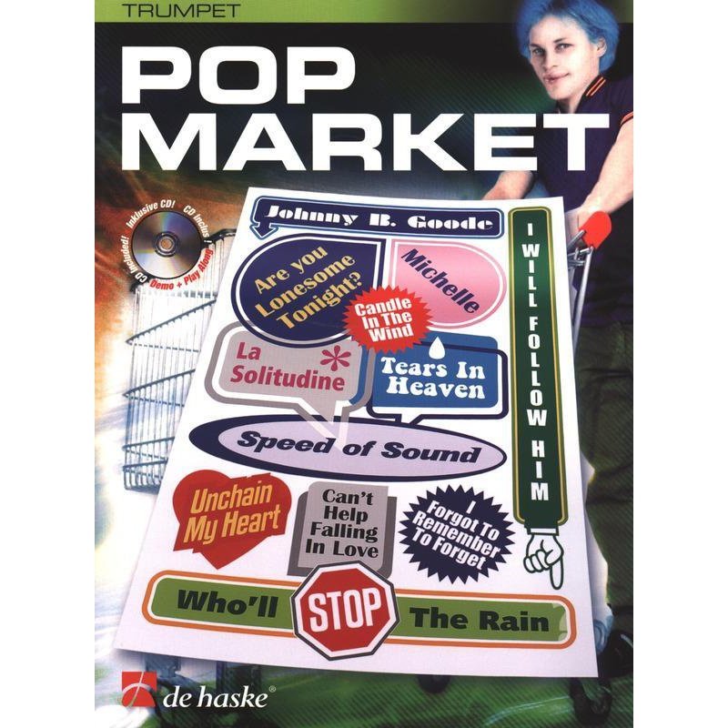 Book Pop Market Trumpet With CD | B stock 