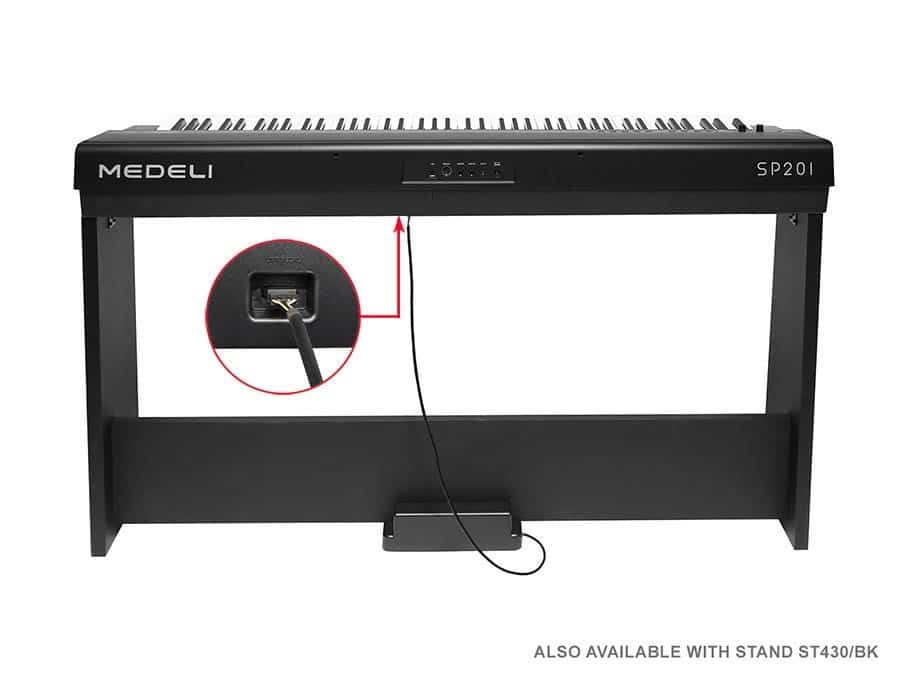 Medeli SP201/BK Performer Series Digitale Piano