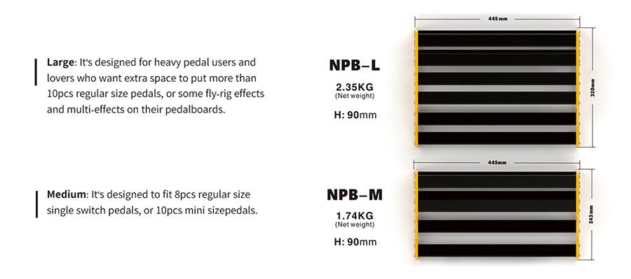 NUX NPB-M pedal board Bumblebee M