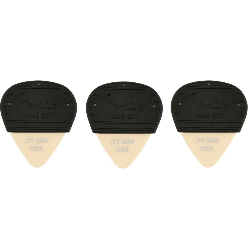 Fender MOJOGRIP PICKS 351 Shape Plectrums .71mm 3-Pack Beige