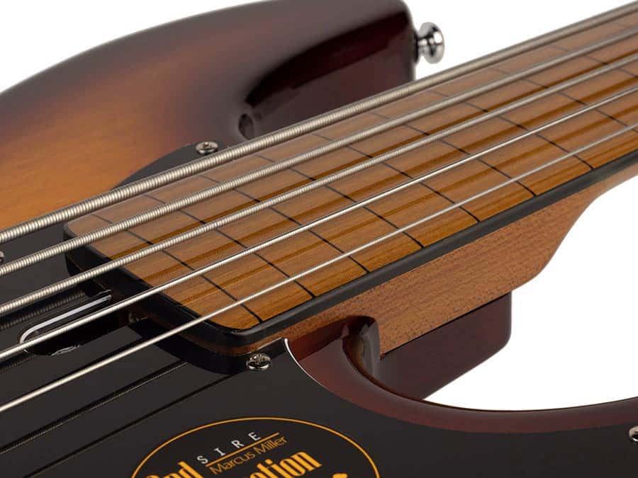 Vater Marcus Miller V5-5 Alder Tobacco Sunburst Fretless E-Bass