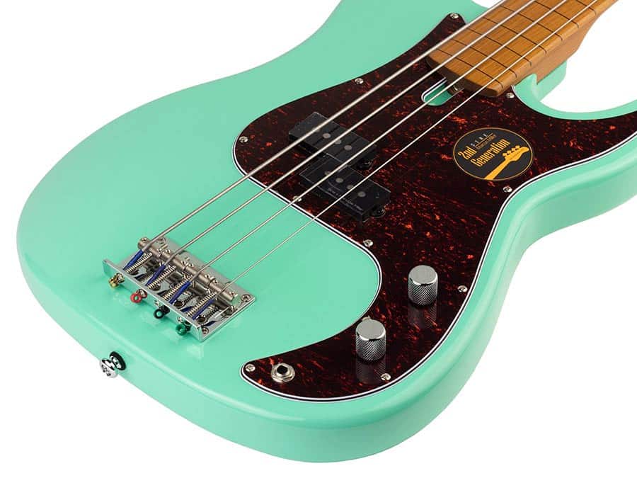 Vater Marcus Miller P5-4 Alder Green Fretless