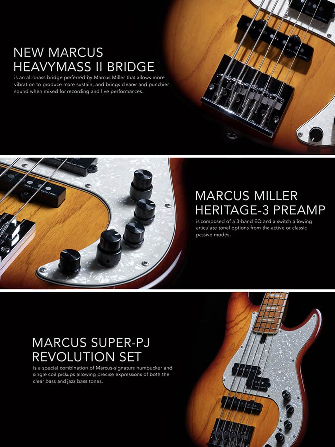 Sire Marcus Miller P8-4 Ash Sunburst