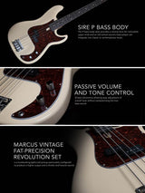 Sire Marcus Miller V5R-4 Erle Natural E-Bass