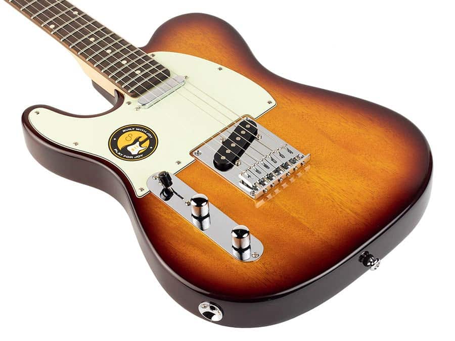 Vater Larry Carlton T3L Sunburst Linkshänder