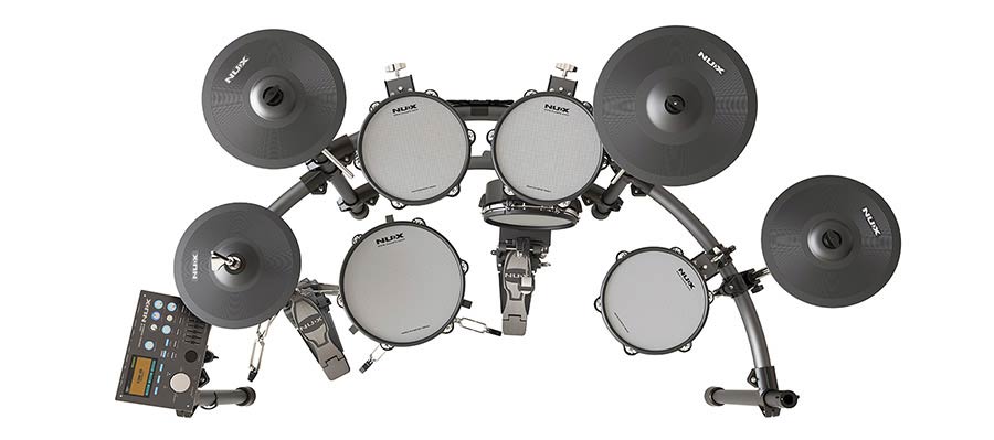 Kit de bateria digital Nux DM-210 – Música redondaKit de bateria digital Nux DM-210 – Música redonda  