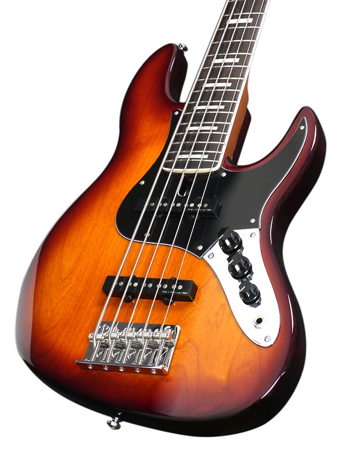 Sire Marcus Miller V5.24-5 Alder Sunburst 24 Frets