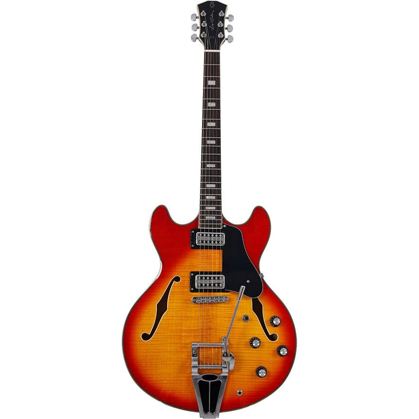 Sire Larry Carlton H7T Tremelo Cherry Sunburst Elektrische Gitaar