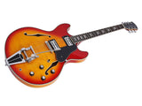 Sire Larry Carlton H7T Tremelo Cherry Sunburst Elektrische Gitaar