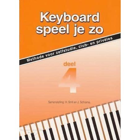 Boek Keyboard Speel Je Zo Deel 4 | B-stock