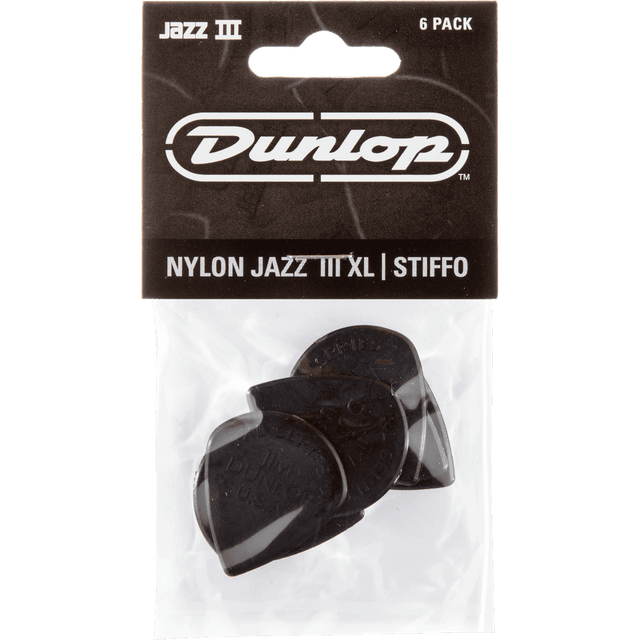 Dunlop 47PXLS Jazz III Plectrums 6 Stuks