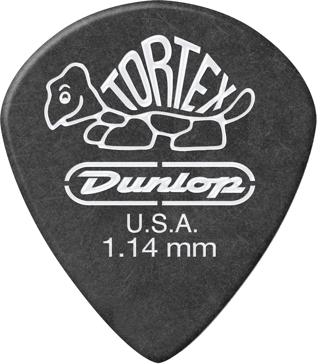 Dunlop 482-P-114 Tortex Plectrums 12 Stuks | 1.14 mm