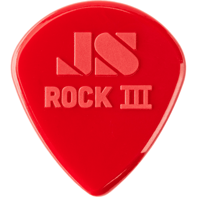 Dunlop 570P1.38 Rock III Plectrums 6 Stuks | 1.38mm