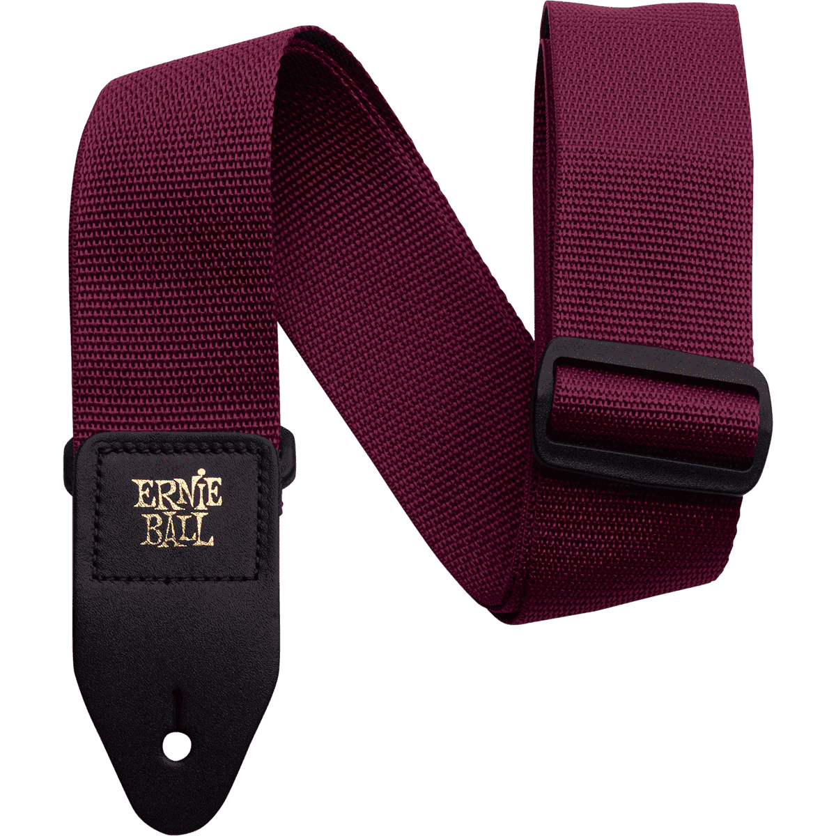 Ernie Ball 4047 Guitar Strap Burgundy Red