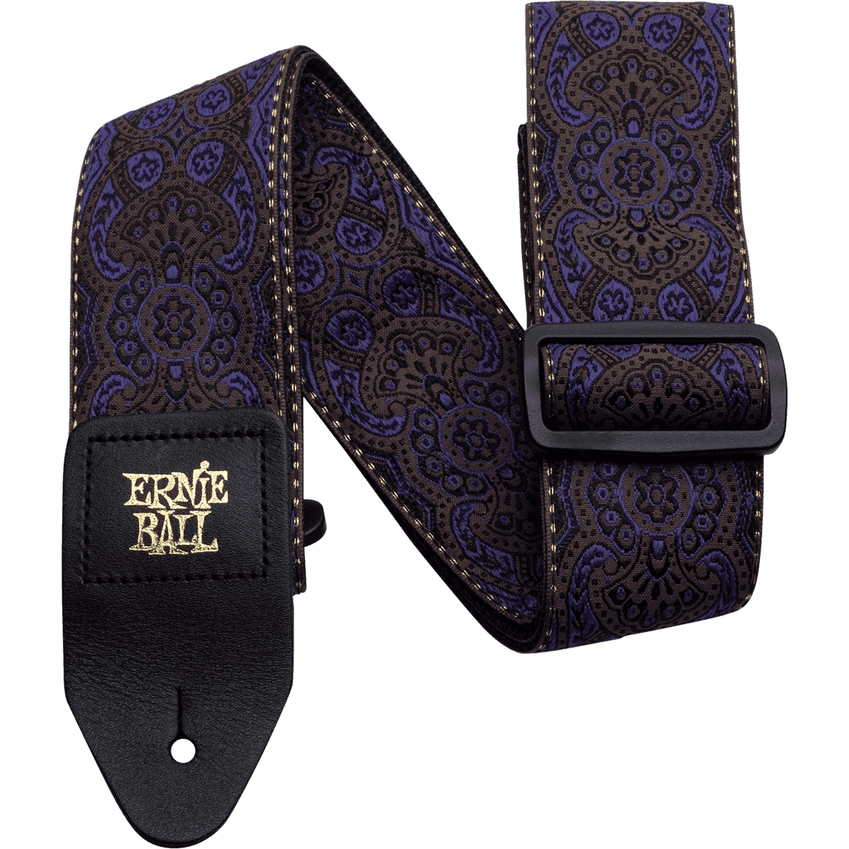 Ernie Ball 4164 Guitar Strap Purple Paisley