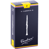 Vandoren CR102 2.0 Reed Bb clarinet per piece 