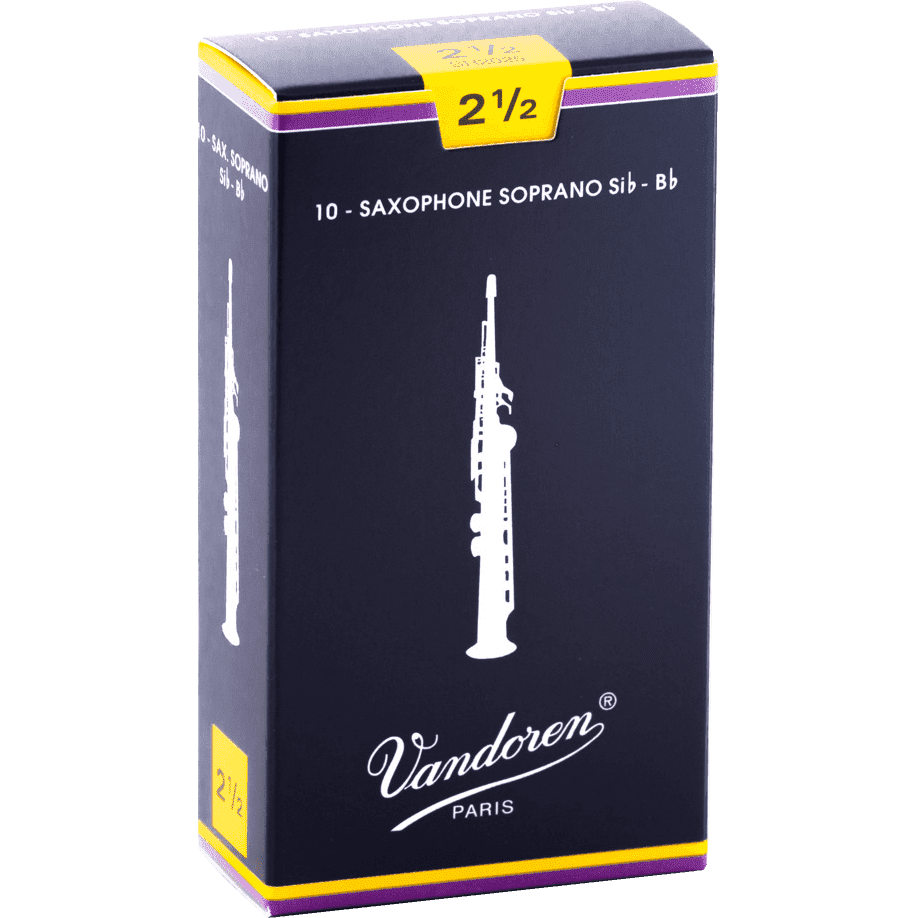 Vandoren SR2025 2.5 Reed Bb Saxophone per piece 