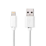 Nedis USB Cable Lighting Sync/Charging Cable | 1 meter