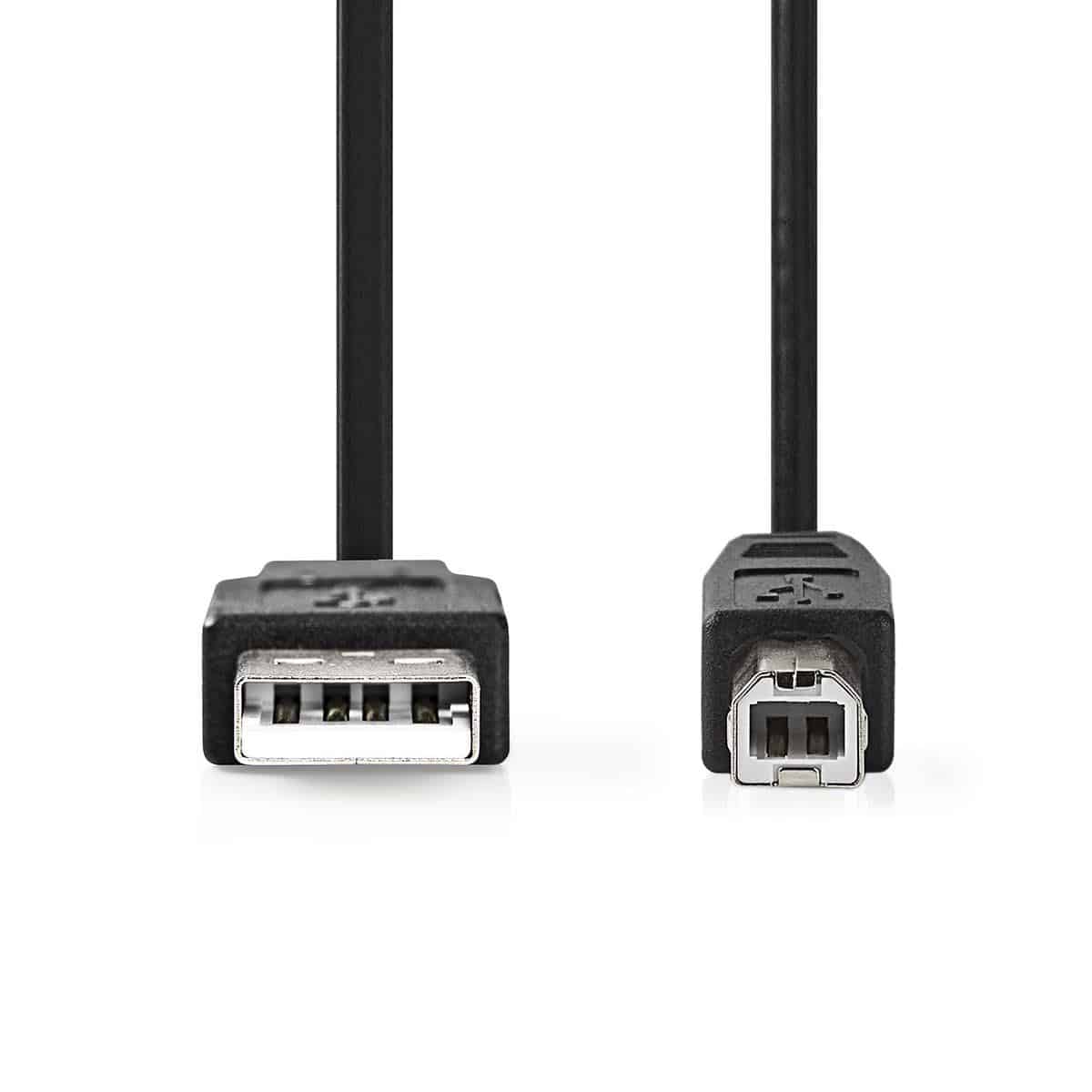 Nedis USB 2.0 Kabel USB-A Male to USB-B Male | 1 Meter