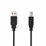 Nedis USB 2.0 Cable USB-A Male to USB-B Male | 1 meter 