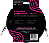 Ernie Ball 6046 Instrumentenkabel Schwarz | 6 Meter