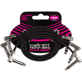 Ernie Ball 6222 Patch Cable Flat Ribbon Set | 30 cm
