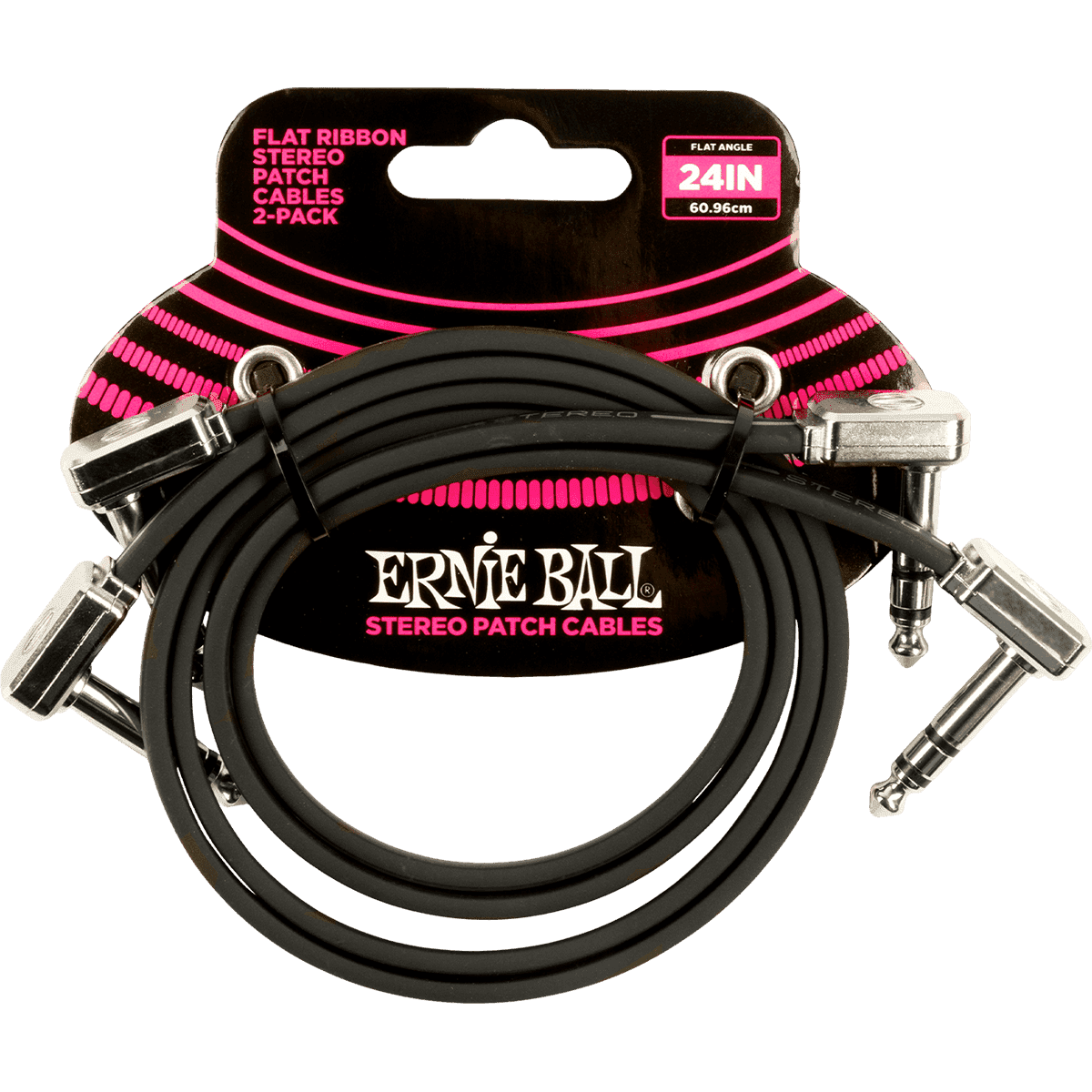 Ernie Ball 6406 Patchkabel zwart | 60cm