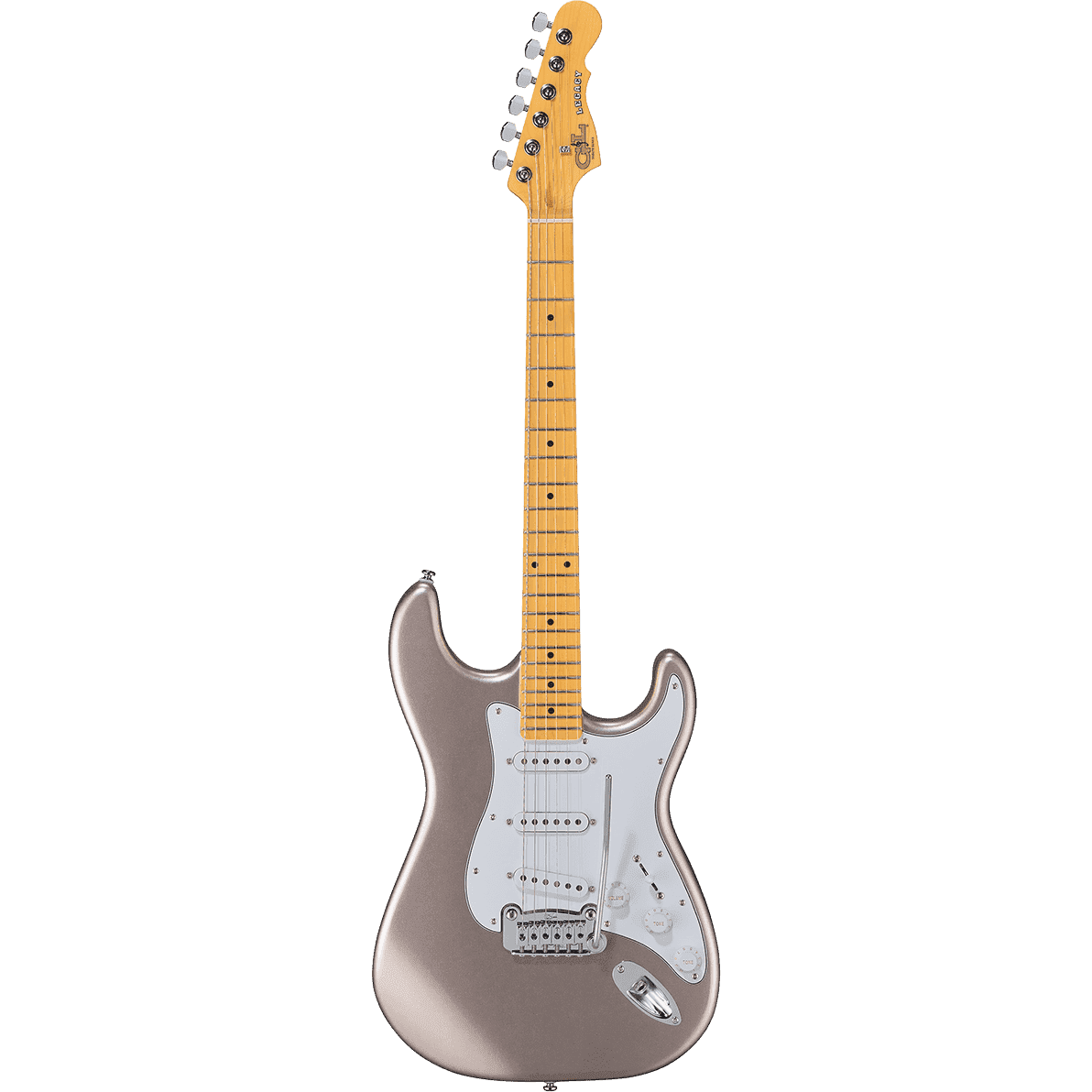 G&L Fender Tribute Legacy Zilver Showroom model