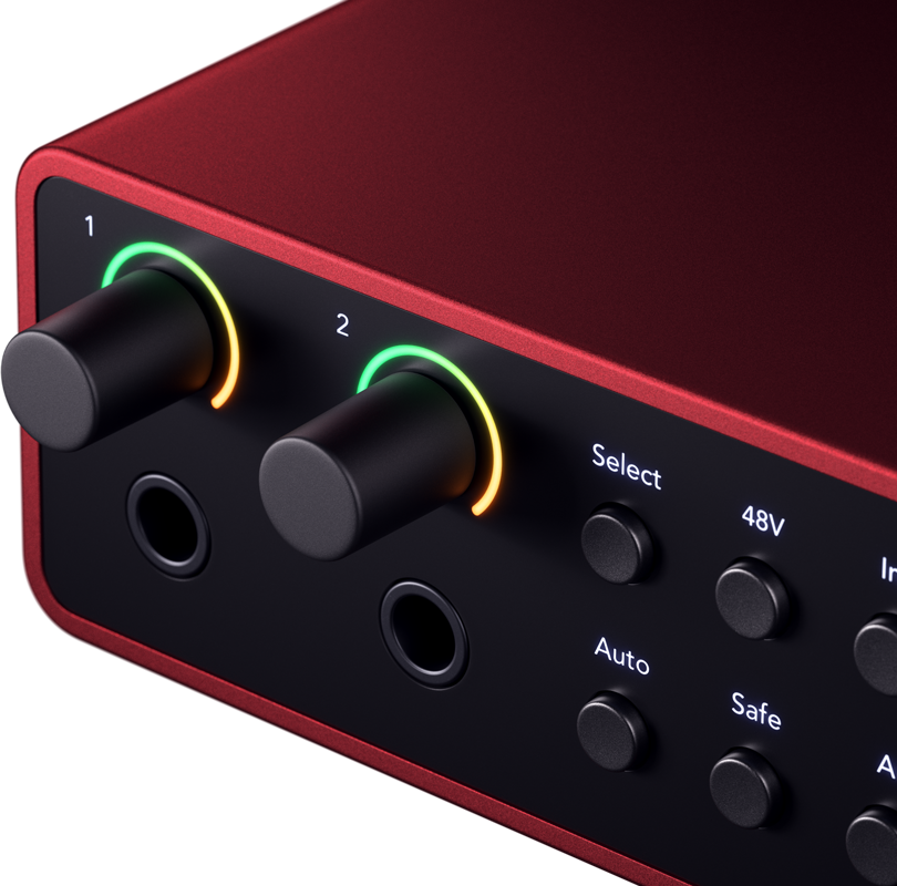 Focusrite Scarlett Solo 4th Gen 2-In 2-Out Audio Interface