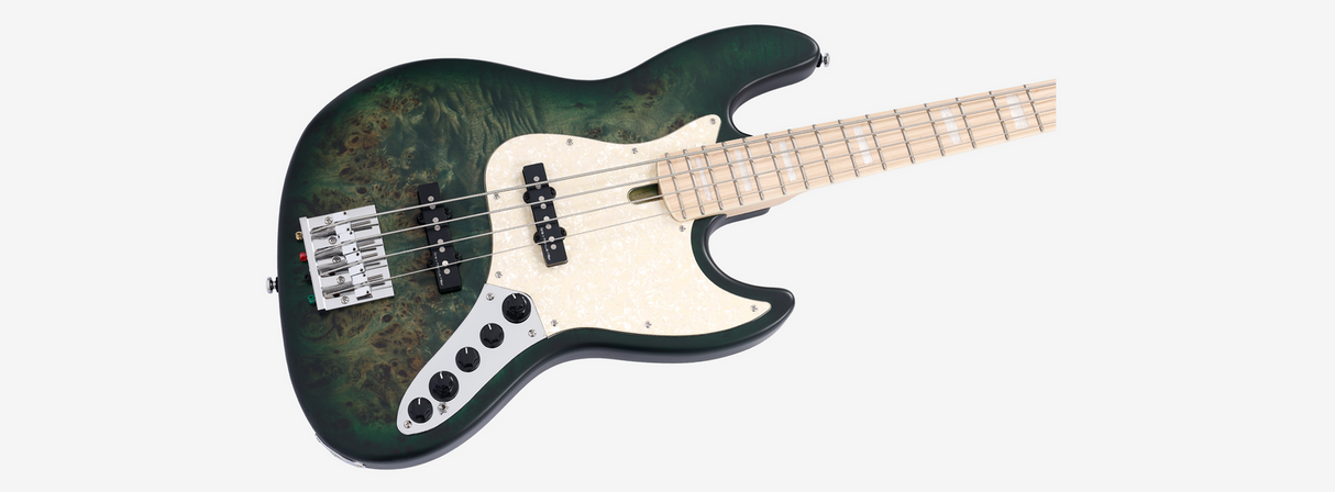 Sire Marcus Miller V7-5SR Transparant Green Satin Elektrische Basgitaar