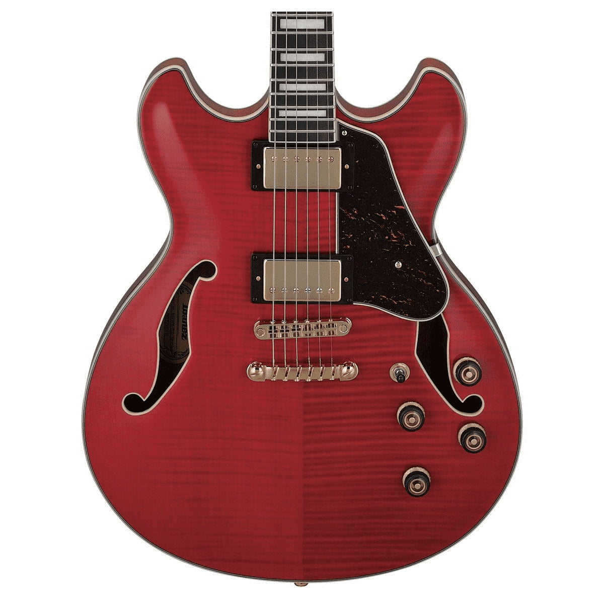 Ibanez AS93FMTCD Artcore Expressionist Transparent Cherry Red