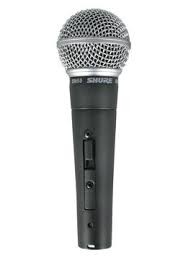 Shure SM 58 dynamic vocal microphone