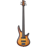 Ibanez SRF705-BBF Brown Burst Flat 5-string Fretless