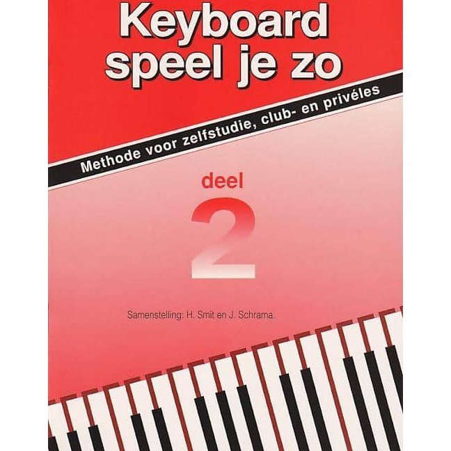 Boek Keyboard Speel Je Zo Deel 2 | B-stock