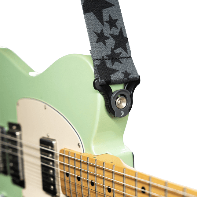 Daddario Guitar Strap Skater Stars Auto Lock