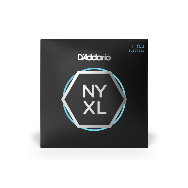 D'Addario NYXL1152 Nickel Wound Medium Top Heavy Bottom 11-52