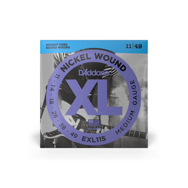 DAddario EXL115 11-49 Medium Nickel Wound