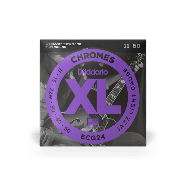 DAddario ECG24 11-50 Jazz Light XL Chrom